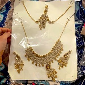 Indian Pakistani bridal jewelry set